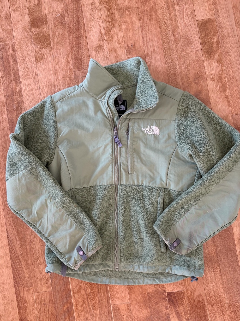 The North Face Denali Sage Green Fleece Jacket